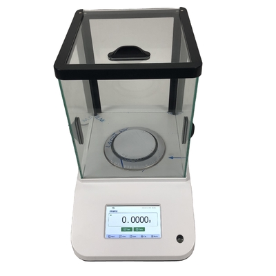 4.3 inch LCD Touch Screen Lab Balance 120g Analytical Balance for High Precision Testing