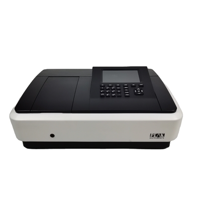 7 Inch Color Screen Single Beam UV Visible Spectrophotometer with Variable Bandwidth