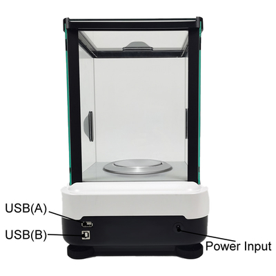 USA Laboratory Analytical Balance with Internal Calibration and DC 12V 1A Power Supply
