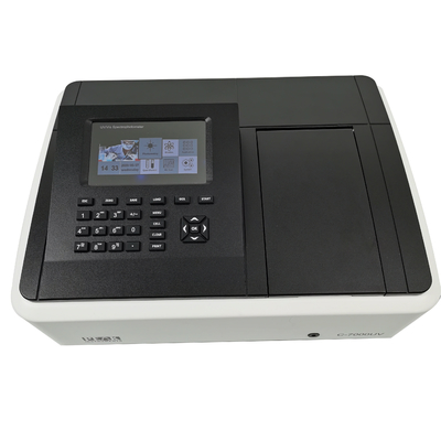7 Inch LCD Screen Visible Halogen Lamp Spectrophotometer for Medical Lab Measurement