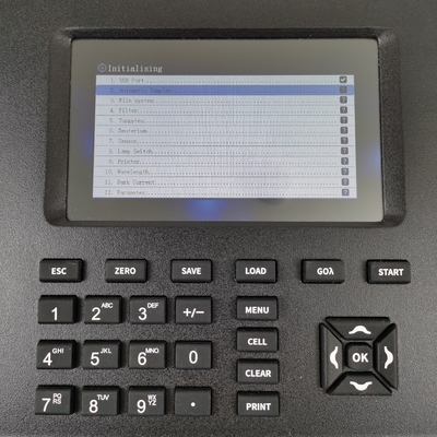 7 Inch LCD Screen Visible Halogen Lamp Spectrophotometer for Medical Lab Measurement