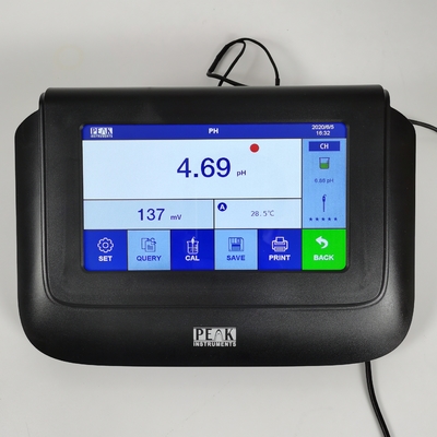 -2-19.99 pH Measurement Range 7 Inch Color Capacitive Touch Screen Lab Digital Ph Meters