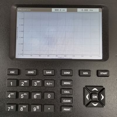 Single Beam 2nm Bandwidth 7 Inch LCD Screen Chn Vis 325-1000nm Spectrophotometer