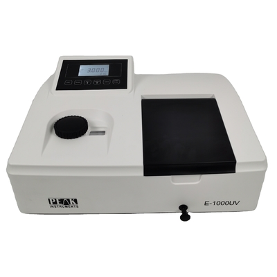 Single Beam Visible 320-1000nm Wavelength Range Chemistry Analyzer Spectrophotometer