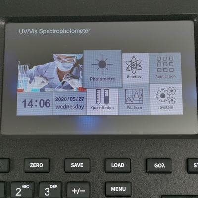 Customized Support 190-1100nm Full Function Single Beam UV Visible Spectrophotometer