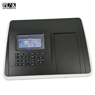 7 inch 2nm UV Visible Spectrophotometer for Accurate Measurements 13KG Null Focal Length
