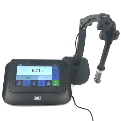 Lab High Precision Benchtop Capacitive Touch Screen pH Meter with 2 Point Calibration