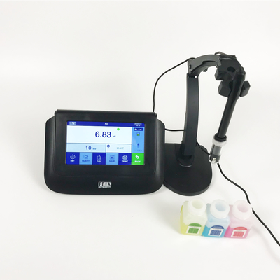 High Resolution 7 inch Color LCD Touch Screen Lab Digital mV ph Meters for Water Waste