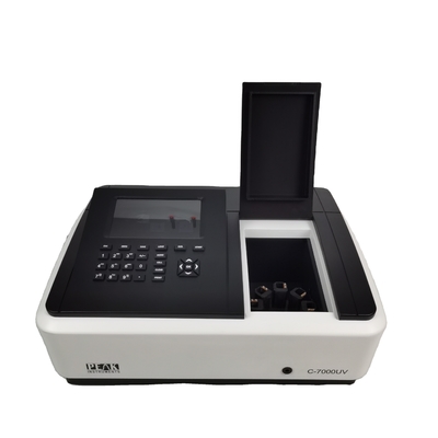 7 Inch LCD Display Single Beam Lab Spectrophotometer for Wavelength Range 320-1100nm