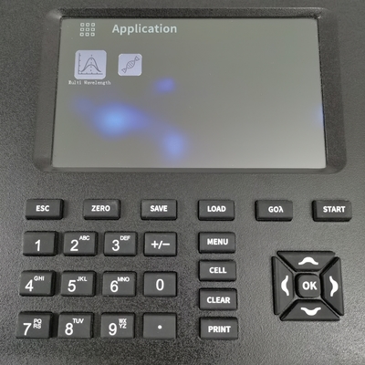 190-1100nm Variable Bandwidth Double Beam UV Spectrophotometer with 7 Inch LCD Screen