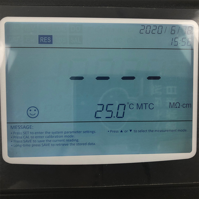 Electrode Constant 0.1/1/10cm-1 6.5 inch LCD Display Conductivity TDS Salinity Meter