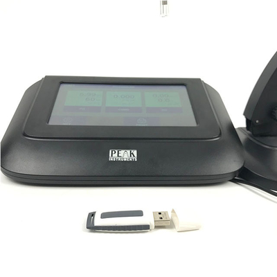 High purity water conductivity meter with 7 inch touch screen and automatic temperature compensation