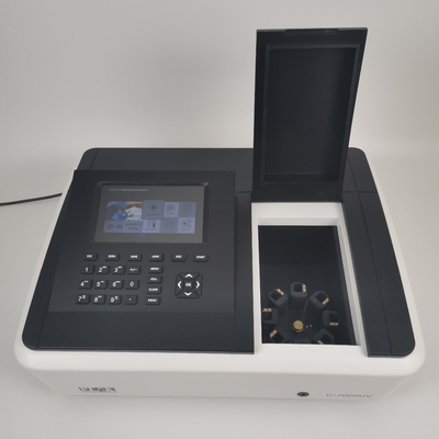 7 inch LCD Screen Economic Single Beam Visible Spectrophotometer 320-1100nm for Lab