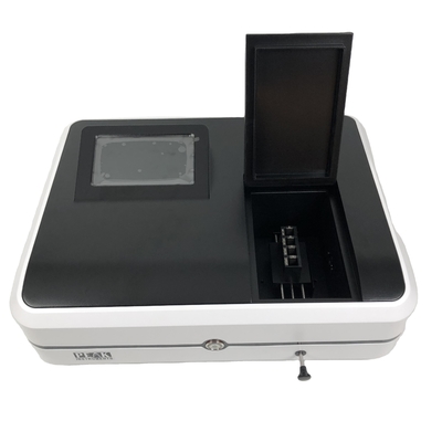 Big LCD Touch Display Basic Single Beam Visible Spectrophotometer with USB Output Port