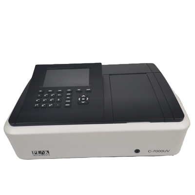 360nm Stray Light Lab Single Beam Visible Spectrophotometer 320-1100nm 2nm Bandwidth