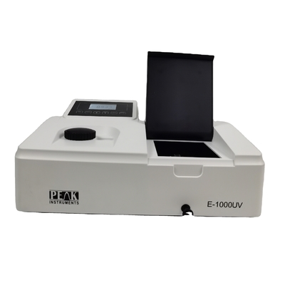 40*70mm Backlit LCD Display 4nm Single Beam Vis Spectrophotometer by Peak Instruments