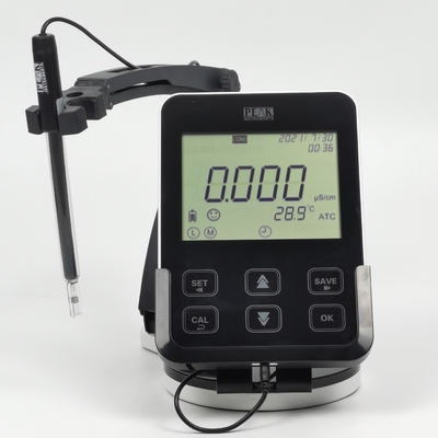 5 inch Touch Panel Water TDS Conductivity Meter Peak Instruments Laboratory Benchtop