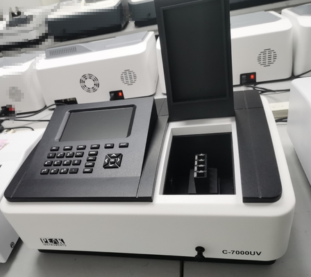 Lab Testing Visible Spectrophotometer with ±0.3nm Wavelength Accuracy and 2nm Bandwidth