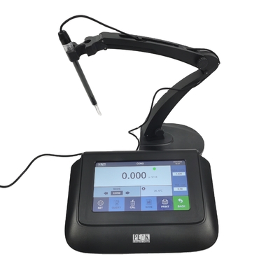 USB Communication 1 Point Calibration Benchtop Water Test Touch Screen 5 In 1 Ec Tds Meter