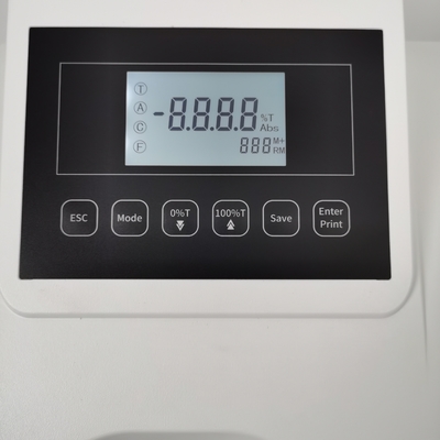 Accurate and Portable UV Vis Water Spectrophotometer with Stray Light ≤0.15%T 360nm