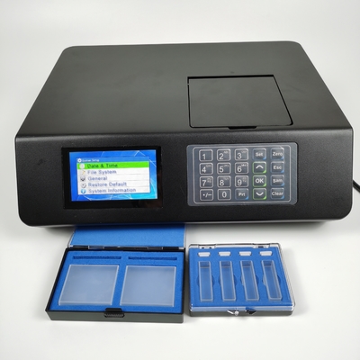 Basic Error ±2%FS 4.3 inch Color LCD Screen Bench Turbidity Meter with LED Light Source