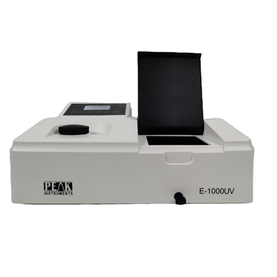 Single Beam Optical System Manual Spectrophotometer 190-1020nm Uv Visible Spectrometer