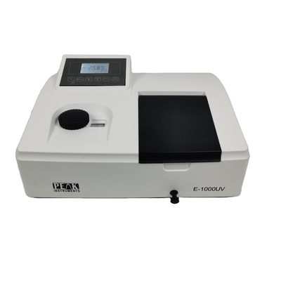 4nm Spectral Bandwidth Manual Single Beam Photometer Uv Vis Spectrophotometer Device