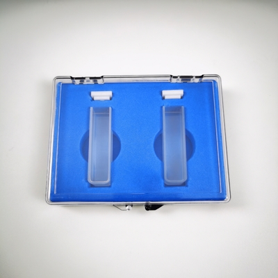 Spectrophotometer Glass Cuvette Quartz Cuvette 1cm 10mm for Spectral Range 190-2500nm