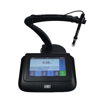 Temperature Compensation pH Meter Benchtop T-710L Touch Screen 3 Point Calibration Atc