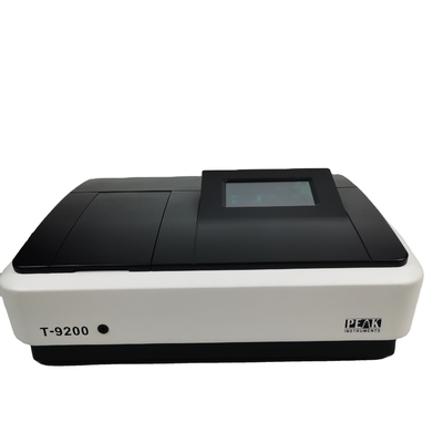 PEAK Instruments Split Beam UV Vis Spectrophotometer with User-Friendly Interface