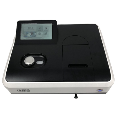 4nm Bandwidth UV Visible Spectrophotometer with Touch Screen and 0.002A 500nm Stability