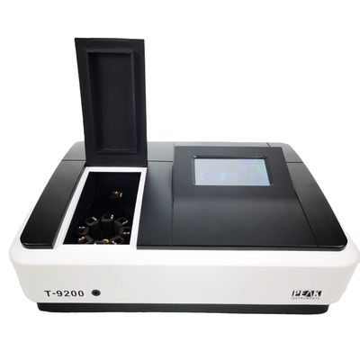 190-1100nm T-9200 Spectrophotometer with 2nm Bandwidth and Deuterium/Tungsten Lamp