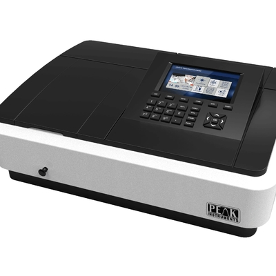 Double Beam UV-Vis Spectrophotometer 190-1100nm Wavelength Range by Peak Instruments